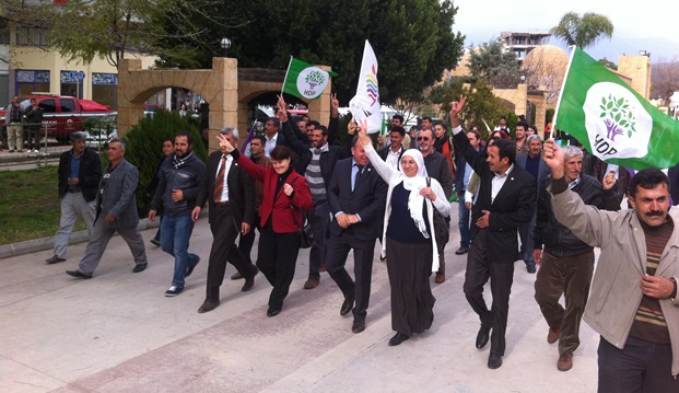 HDP'li adaylar Antalya'da seçim hazırlığında